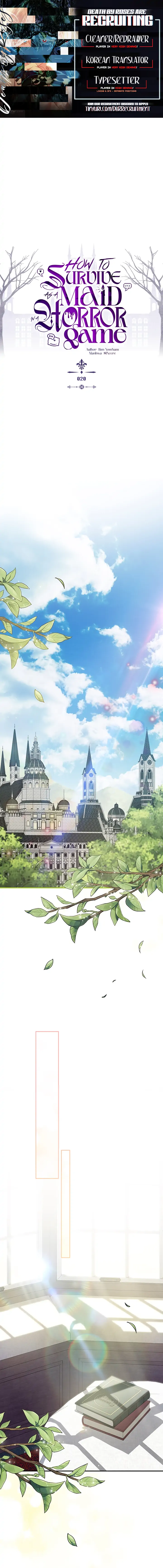 How to Survive as a Maid in a Horror Game Chapter 20 - Page 1