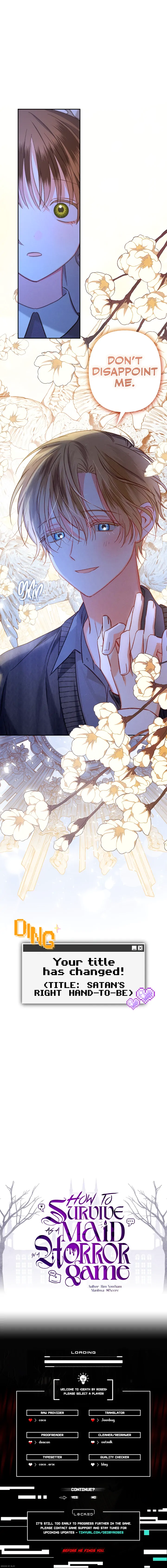 How to Survive as a Maid in a Horror Game Chapter 29 - Page 14