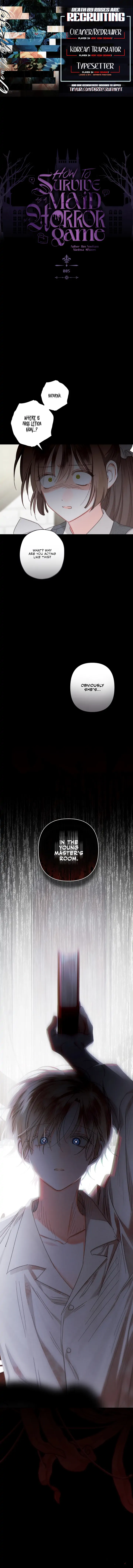 How to Survive as a Maid in a Horror Game Chapter 5 - Page 1