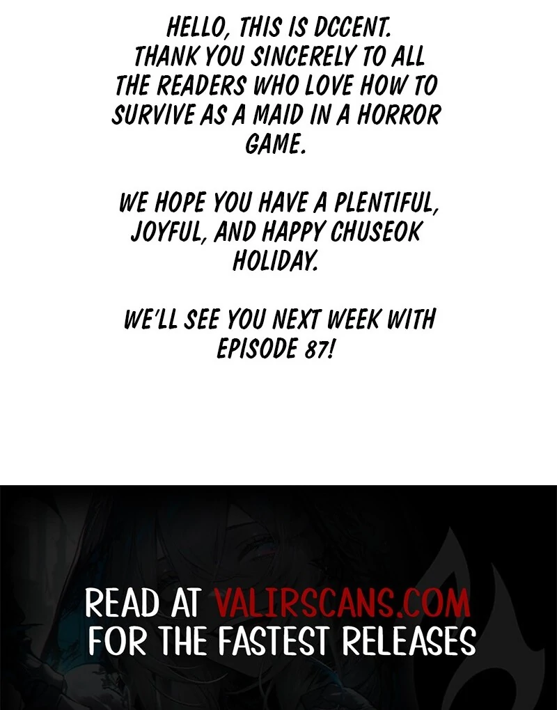How to Survive as a Maid in a Horror Game Chapter 86 - Page 84
