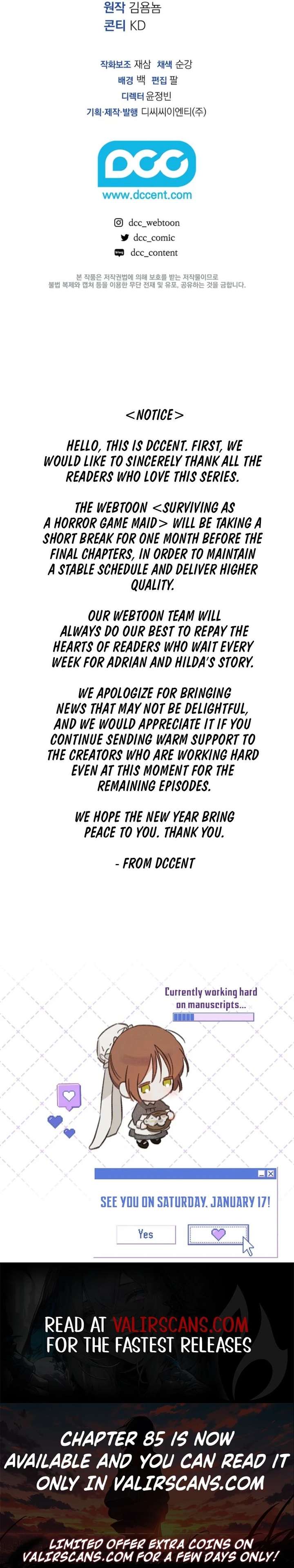 How to Survive as a Maid in a Horror Game Chapter 94 - Page 13