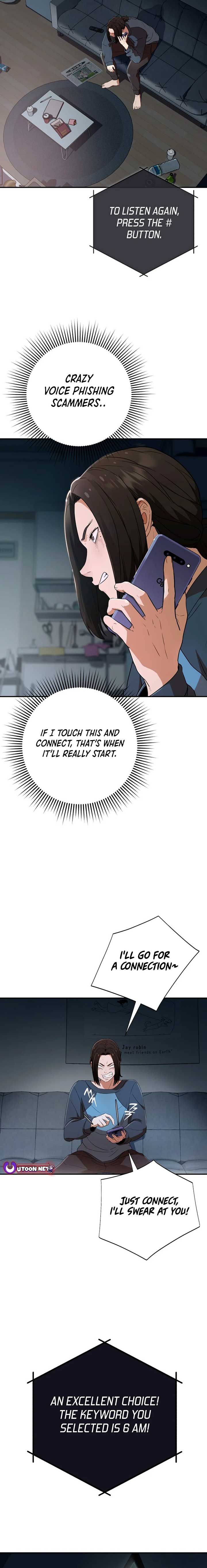 It’s voice phishing, but it’s a life reversal Chapter 1 - Page 26