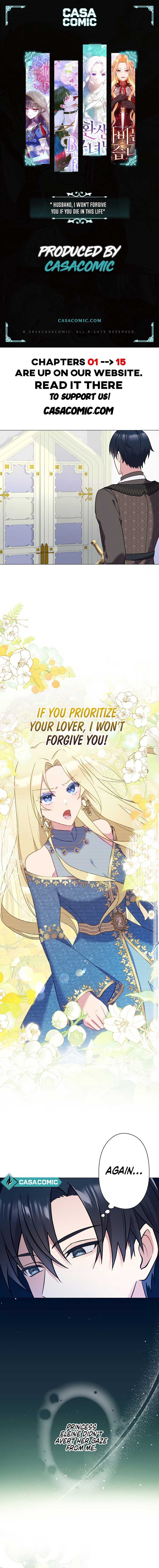 Husband, I wont Forgive You if You Die in this Life Chapter 4 - Page 1