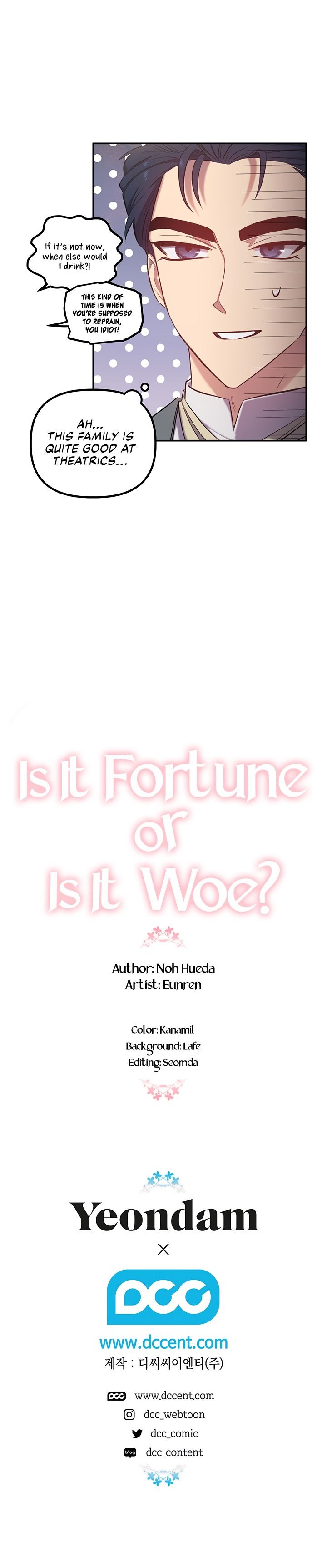Is It a Fortune or Is It a Woe? Chapter 14 - Page 22
