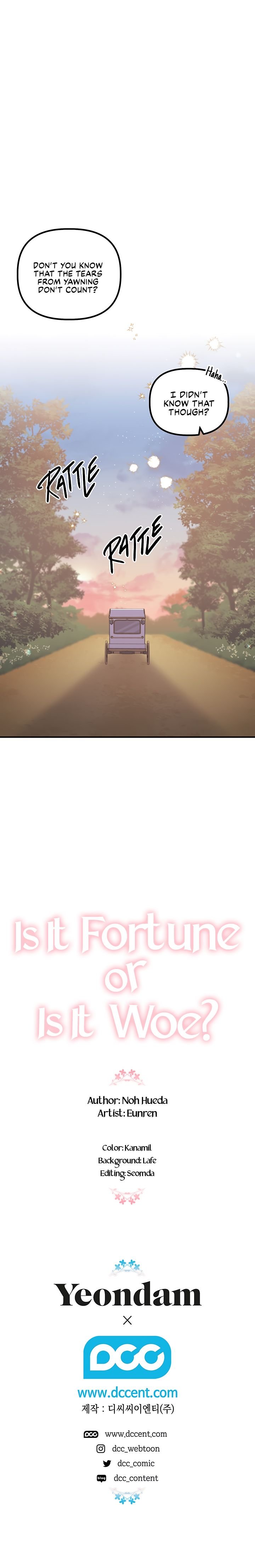 Is It a Fortune or Is It a Woe? Chapter 15 - Page 18