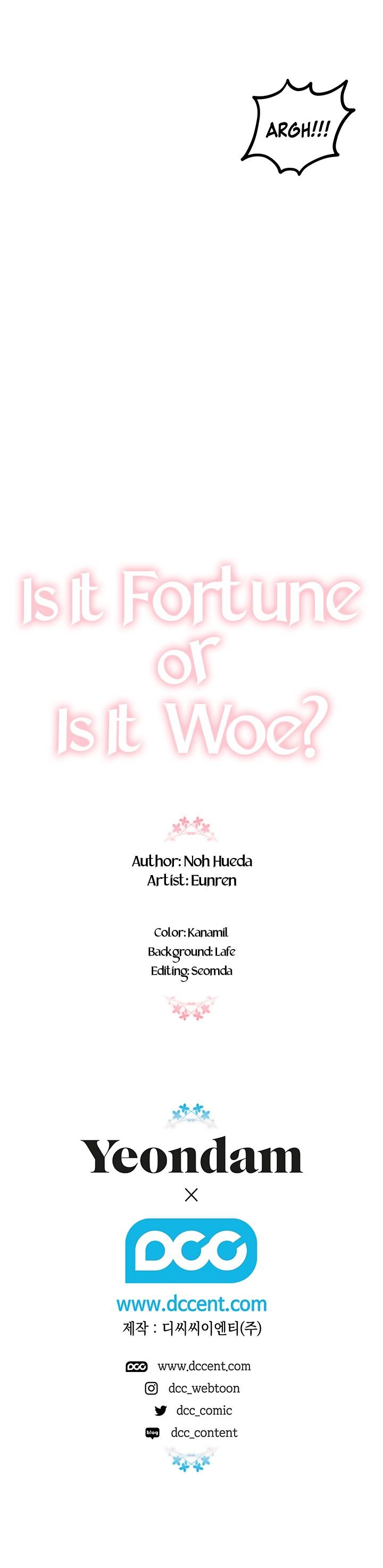 Is It a Fortune or Is It a Woe? Chapter 25 - Page 16