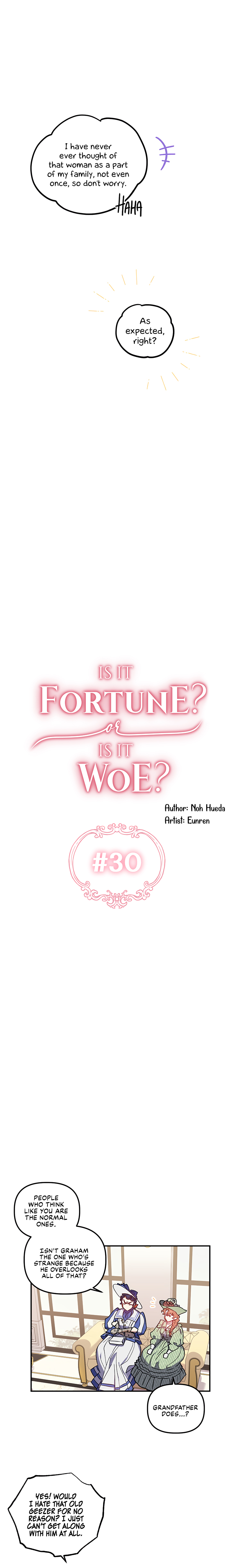 Is It a Fortune or Is It a Woe? Chapter 30 - Page 3