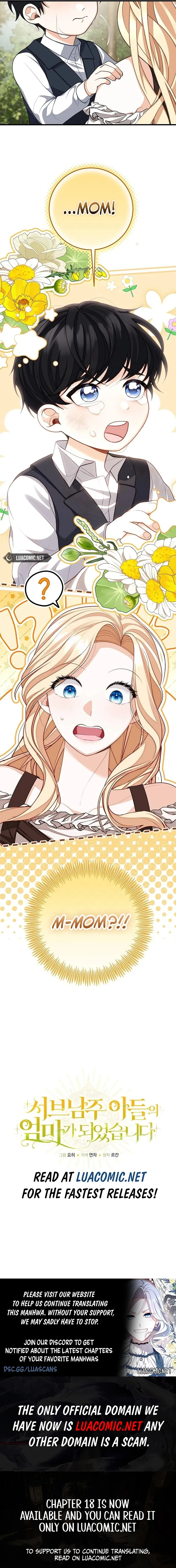 I Became the Mother of the Supporting Male Lead’s Son Chapter 1 - Page 14