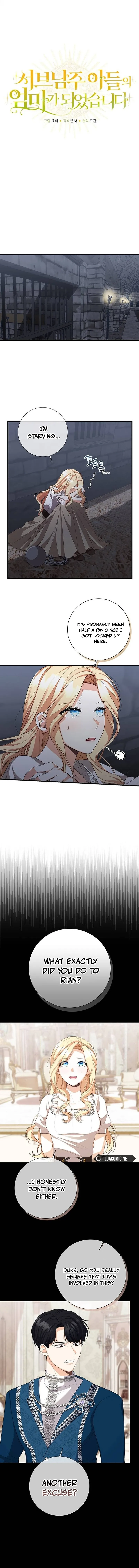 I Became the Mother of the Supporting Male Lead’s Son Chapter 3 - Page 8