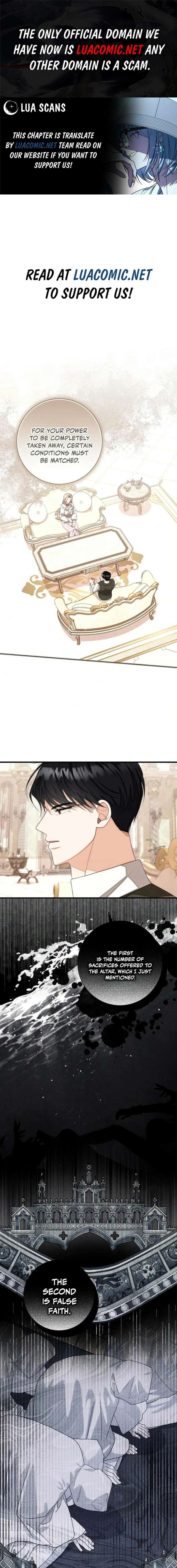 I Became the Mother of the Supporting Male Lead’s Son Chapter 56 - Page 1