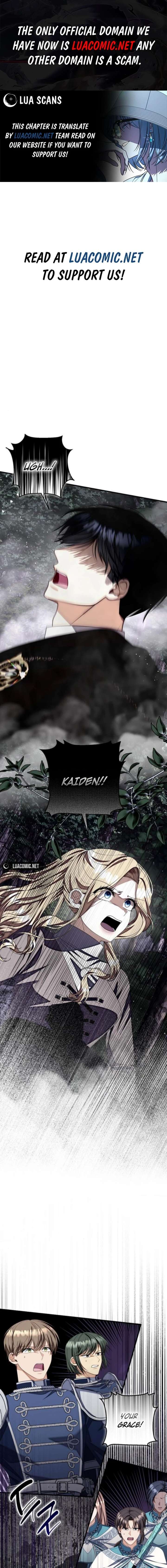 I Became the Mother of the Supporting Male Lead’s Son Chapter 57 - Page 1