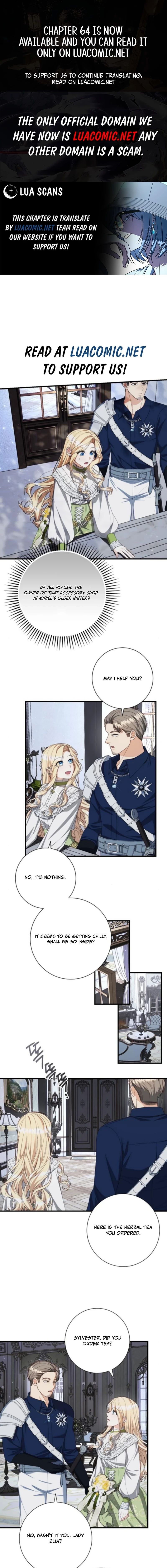 I Became the Mother of the Supporting Male Lead’s Son Chapter 59 - Page 1