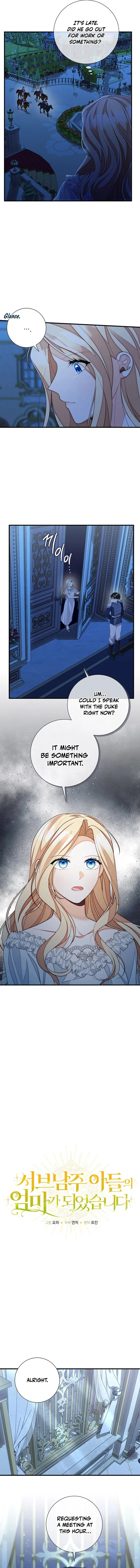 I Became the Mother of the Supporting Male Lead’s Son Chapter 6 - Page 4