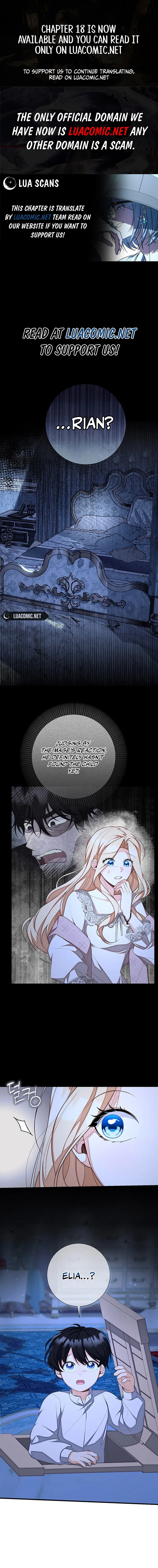 I Became the Mother of the Supporting Male Lead’s Son Chapter 8 - Page 1