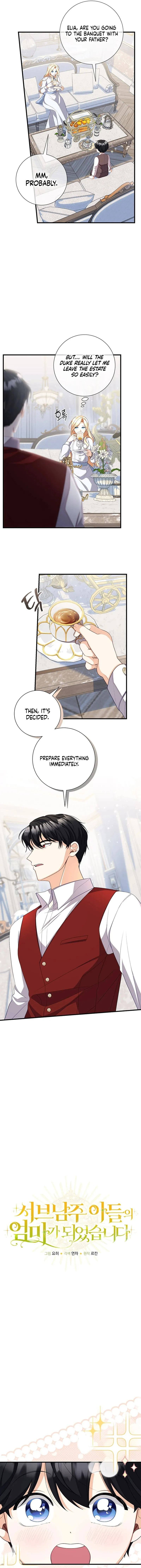 I Became the Mother of the Supporting Male Lead’s Son Chapter 9 - Page 2