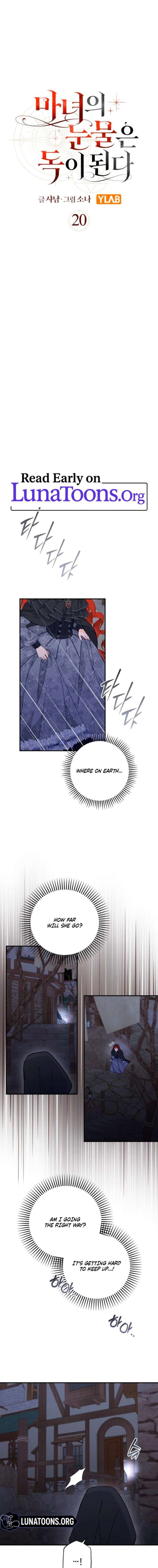 The Witch’s Tears Become Poison Chapter 20 - Page 1