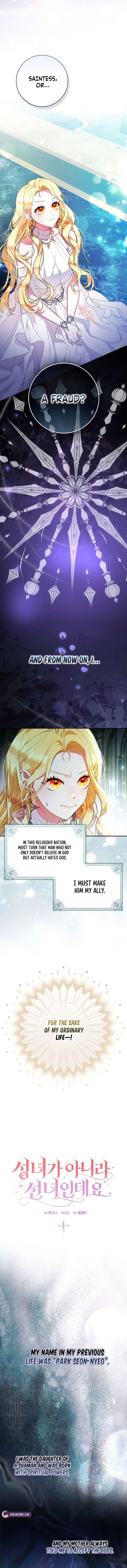 I’m a Fairy, Not a Saintess Chapter 1 - Page 5