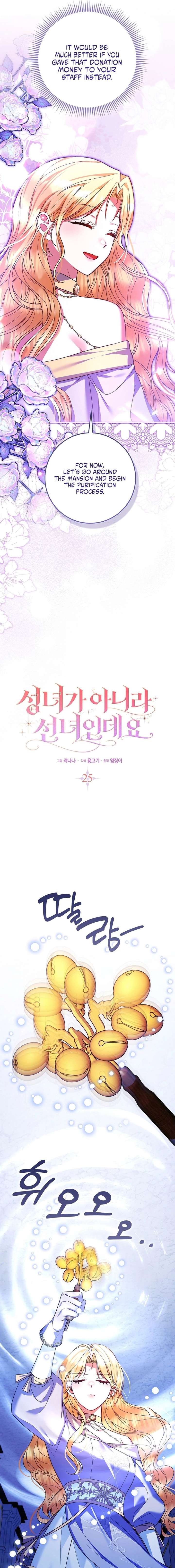 I’m a Fairy, Not a Saintess Chapter 25 - Page 3