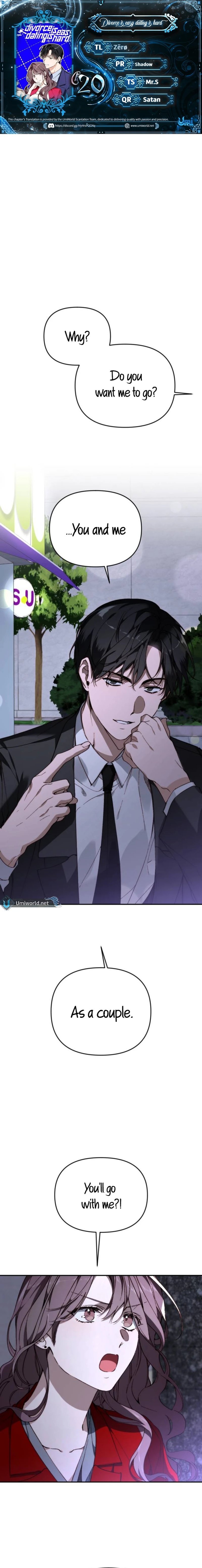 Divorce Is Easy, But Love Is Hard Chapter 20 - Page 1