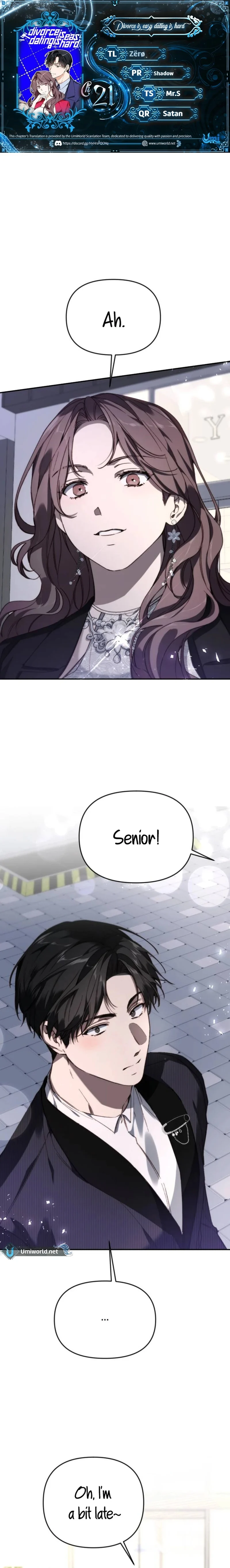 Divorce Is Easy, But Love Is Hard Chapter 21 - Page 1