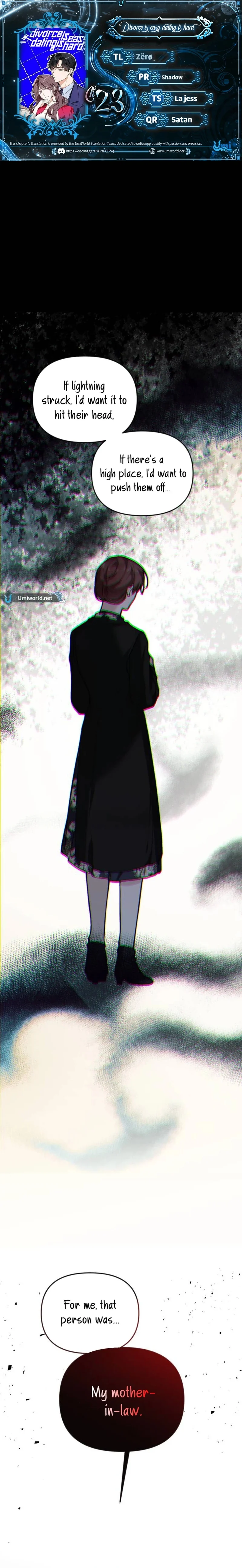 Divorce Is Easy, But Love Is Hard Chapter 23 - Page 1