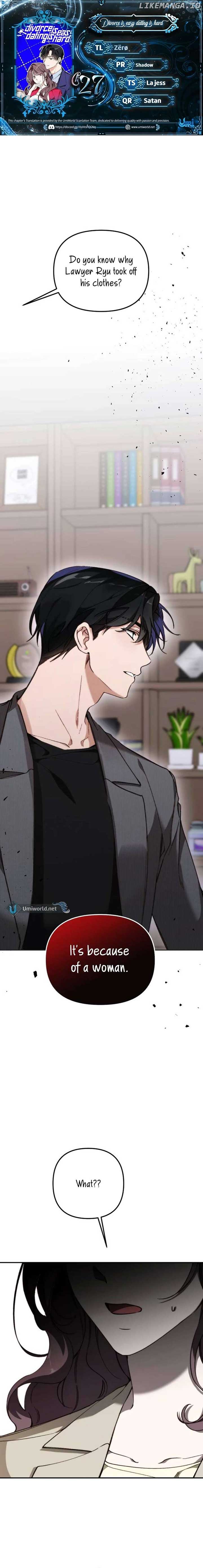 Divorce Is Easy, But Love Is Hard Chapter 27 - Page 1