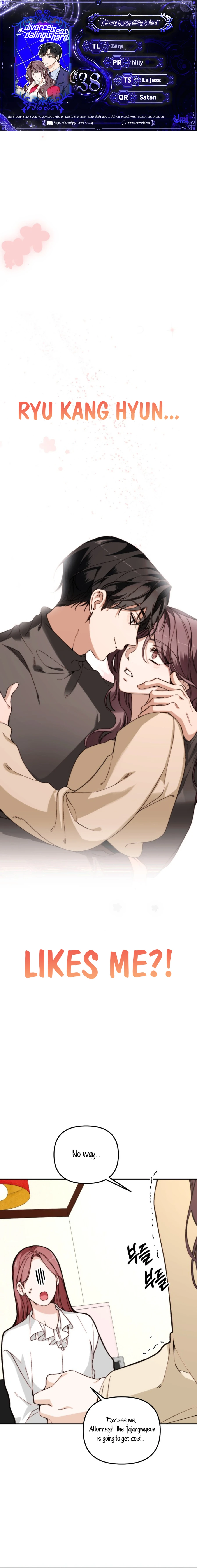 Divorce Is Easy, But Love Is Hard Chapter 38 - Page 1
