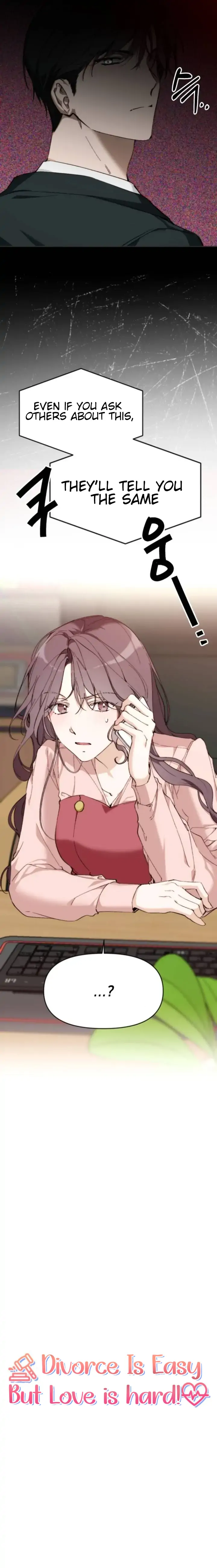 Divorce Is Easy, But Love Is Hard Chapter 5 - Page 6