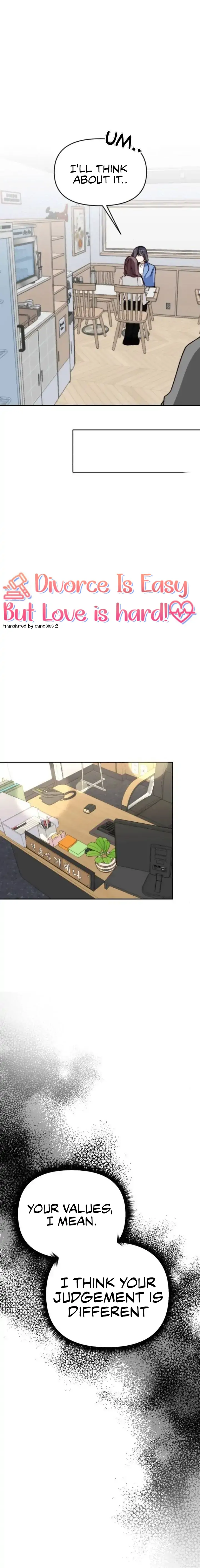 Divorce Is Easy, But Love Is Hard Chapter 9 - Page 8