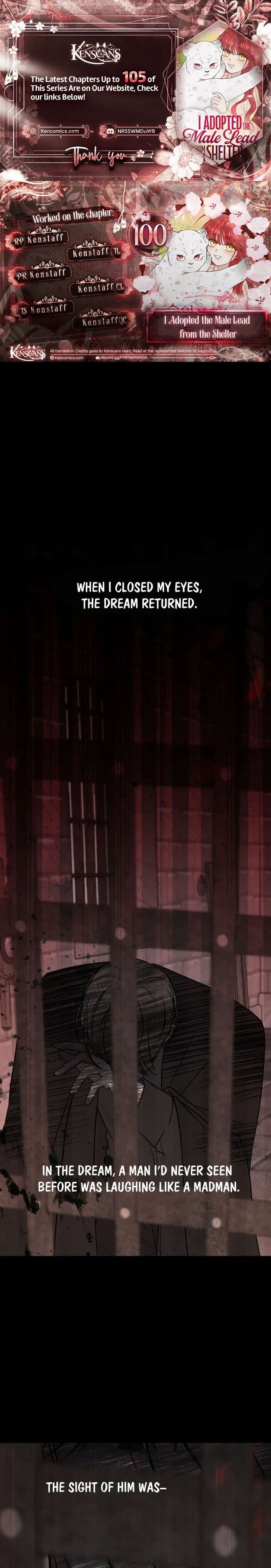 I Adopted a Male Lead From a Prison Shelter Chapter 100 - Page 1