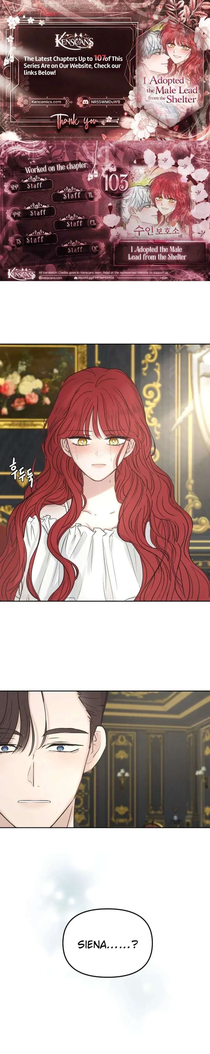 I Adopted a Male Lead From a Prison Shelter Chapter 103 - Page 1