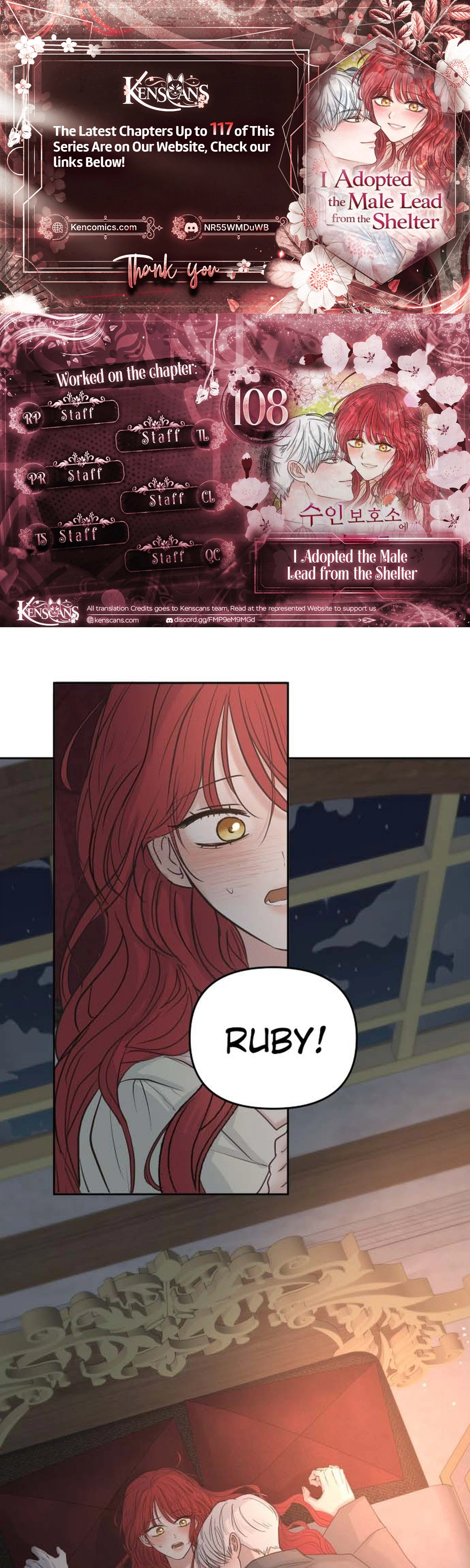 I Adopted a Male Lead From a Prison Shelter Chapter 108 - Page 1
