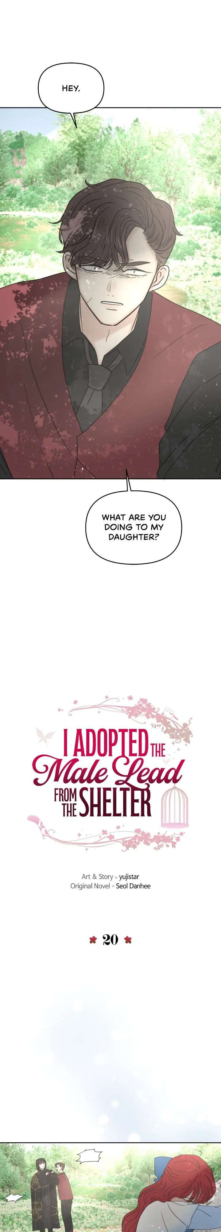 I Adopted a Male Lead From a Prison Shelter Chapter 20 - Page 14