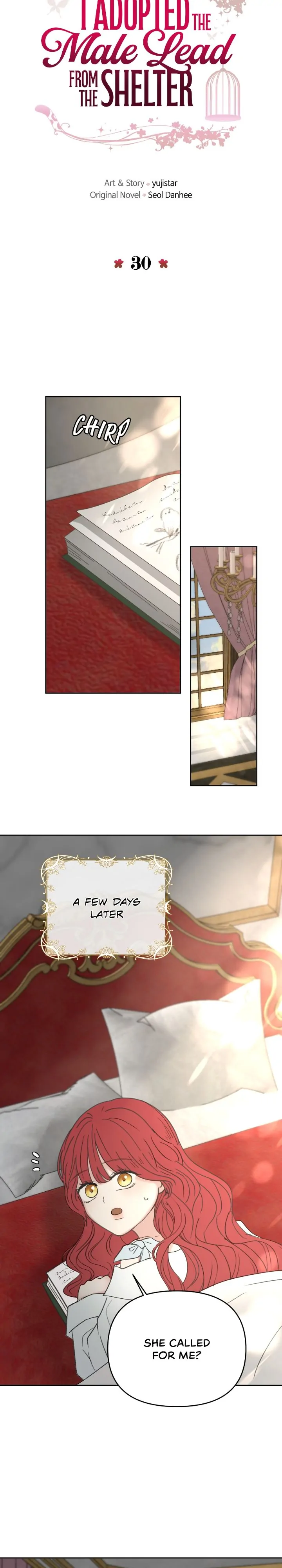 I Adopted a Male Lead From a Prison Shelter Chapter 30 - Page 13