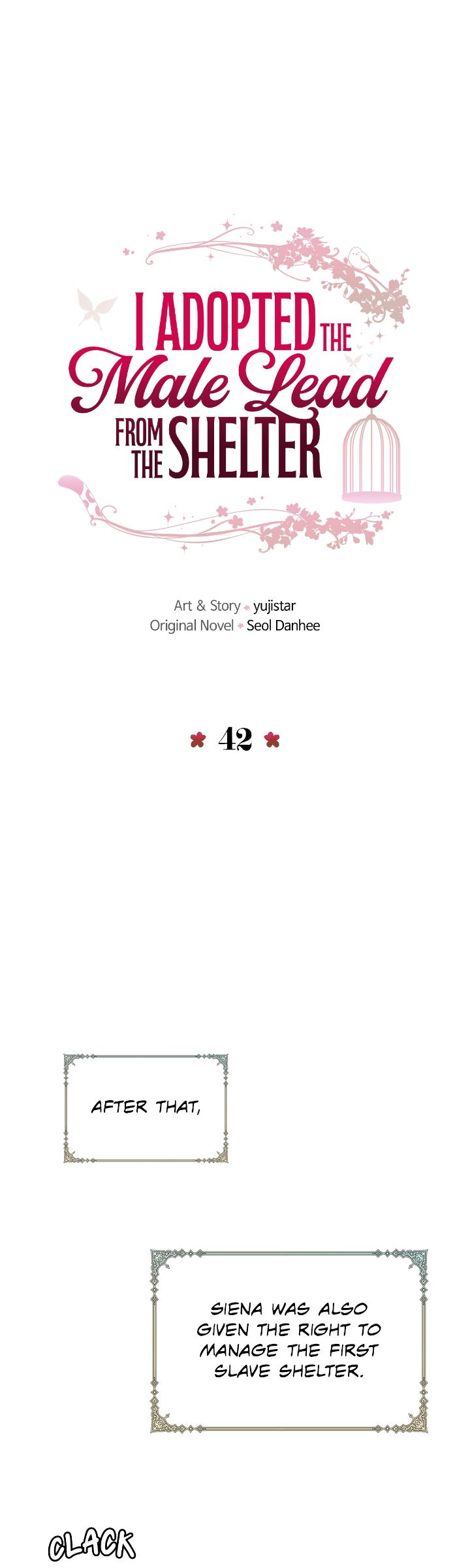 I Adopted a Male Lead From a Prison Shelter Chapter 42 - Page 4