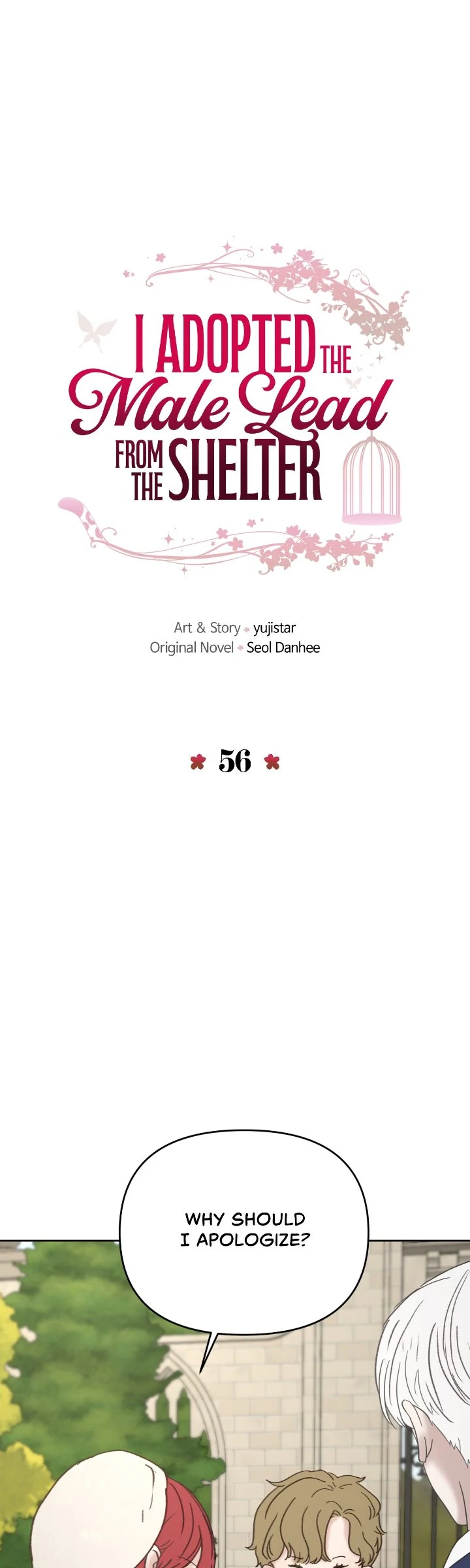 I Adopted a Male Lead From a Prison Shelter Chapter 56 - Page 1