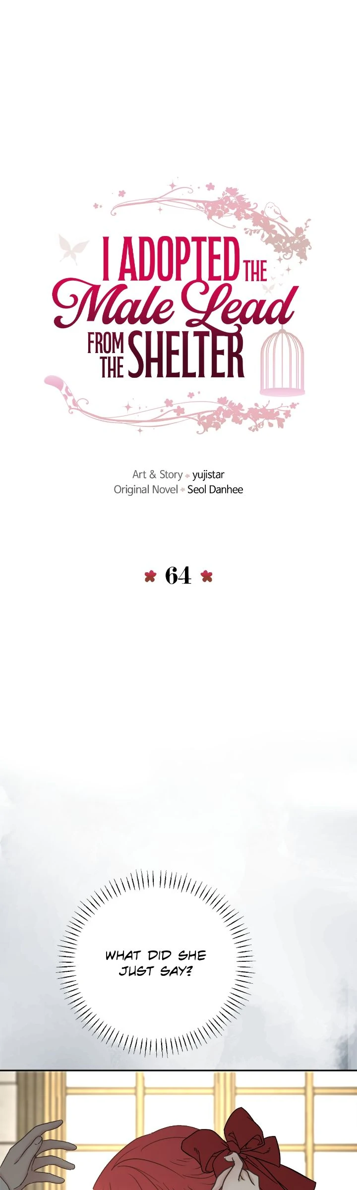 I Adopted a Male Lead From a Prison Shelter Chapter 64 - Page 1