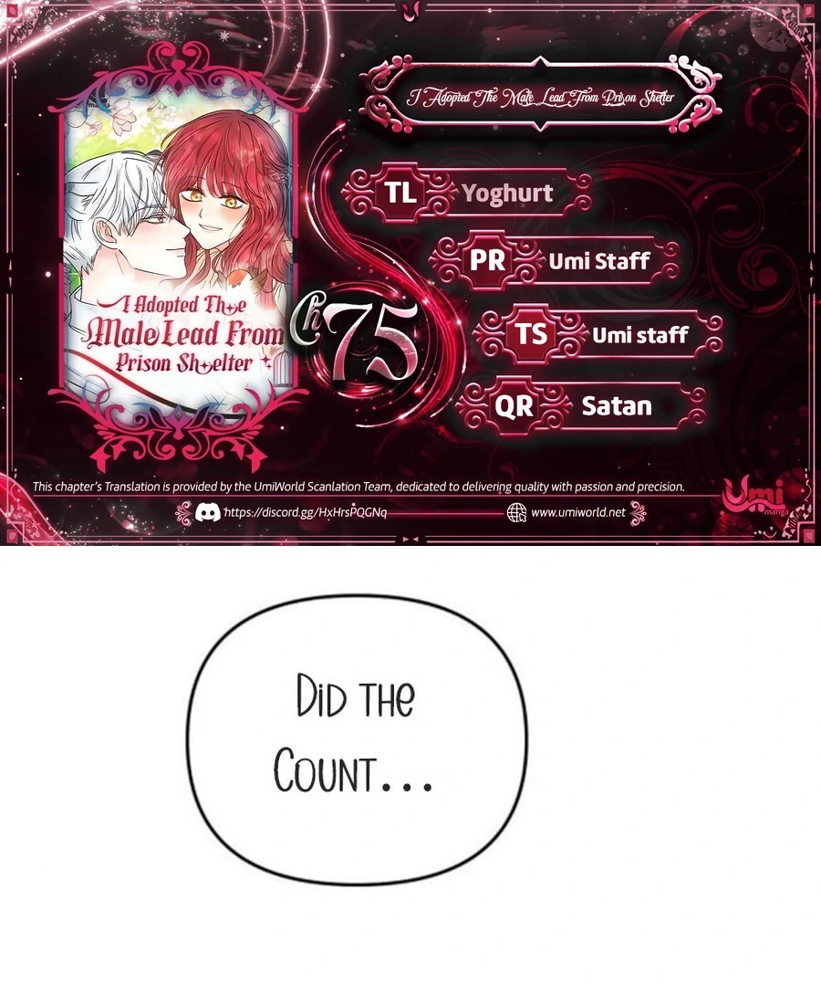 I Adopted a Male Lead From a Prison Shelter Chapter 75 - Page 1