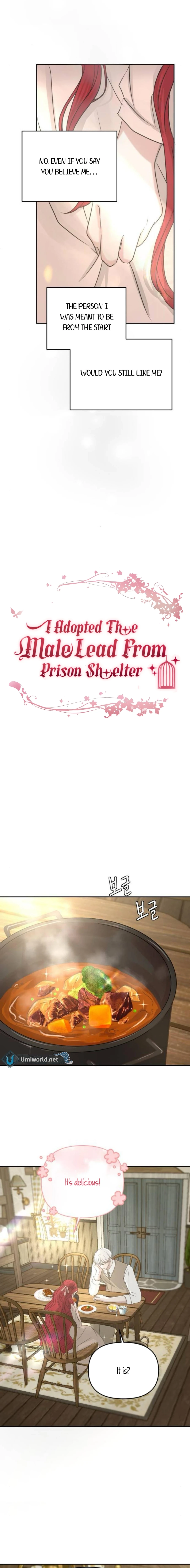 I Adopted a Male Lead From a Prison Shelter Chapter 80 - Page 3