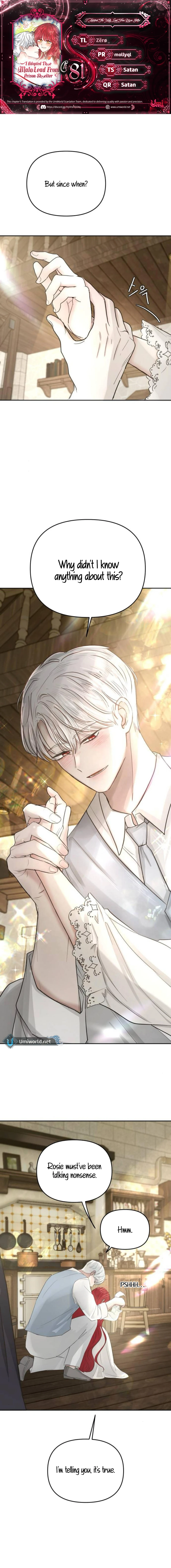 I Adopted a Male Lead From a Prison Shelter Chapter 81 - Page 1