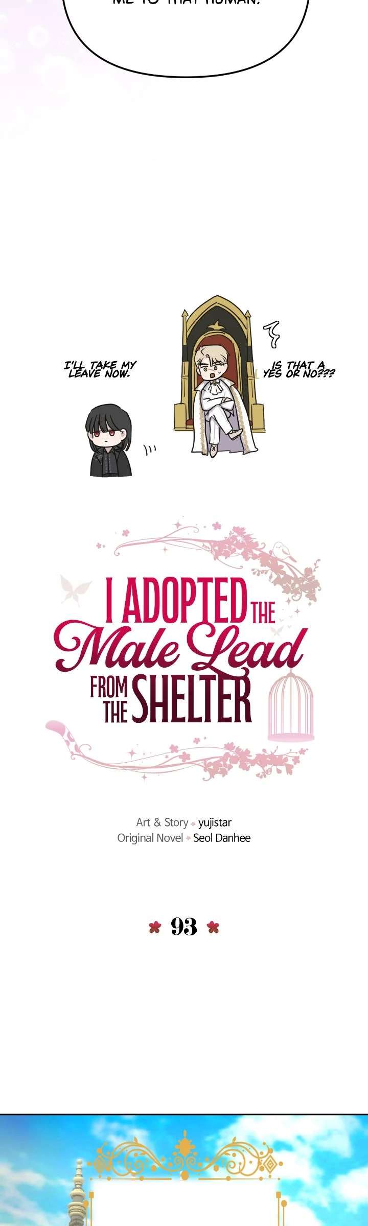 I Adopted a Male Lead From a Prison Shelter Chapter 93 - Page 19