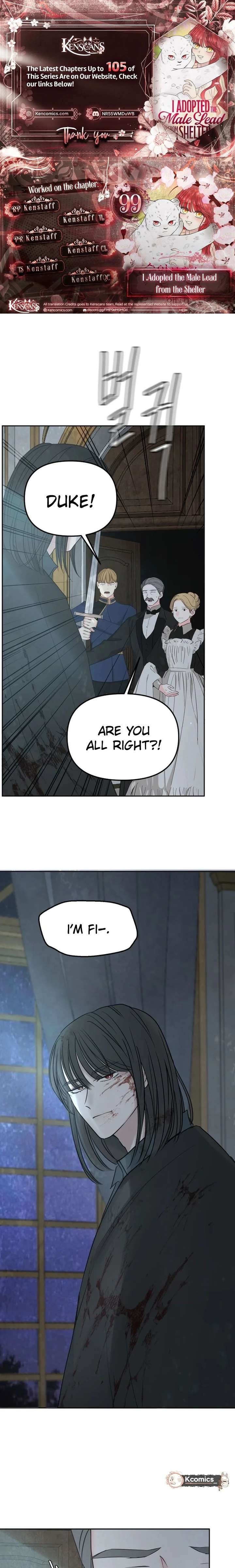 I Adopted a Male Lead From a Prison Shelter Chapter 99 - Page 1