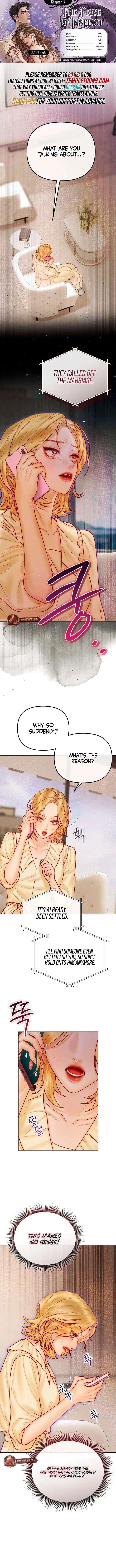 The Price of Instinct Chapter 17 - Page 1