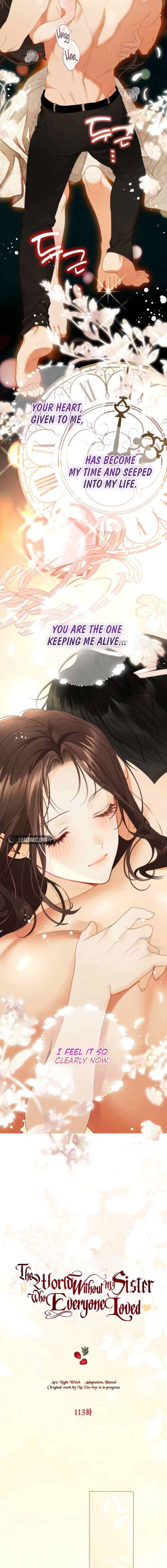 The World Without My Sister Who Everyone Loved Chapter 113 - Page 7