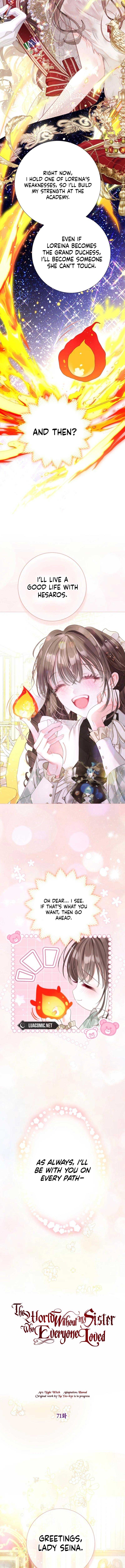 The World Without My Sister Who Everyone Loved Chapter 71 - Page 5