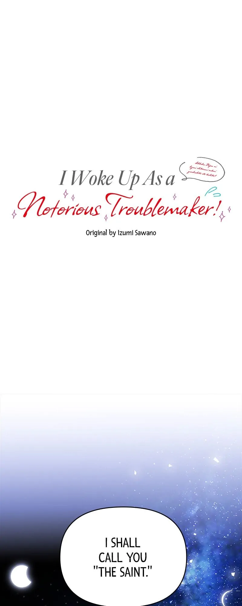 I Woke Up As a Notorious Troublemaker! Chapter 7 - Page 1