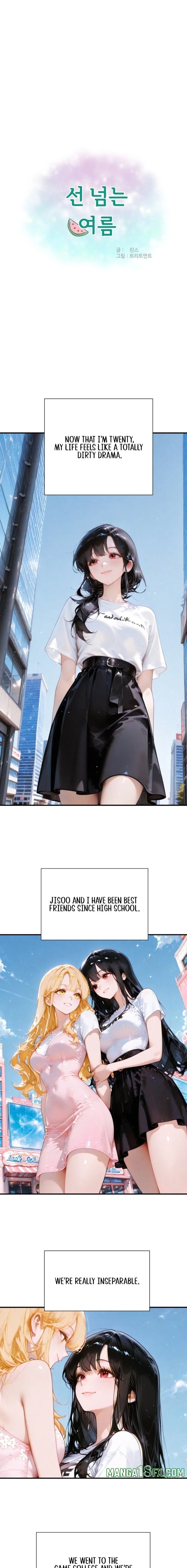 Crossing the Line in Summer Chapter 2 - Page 1