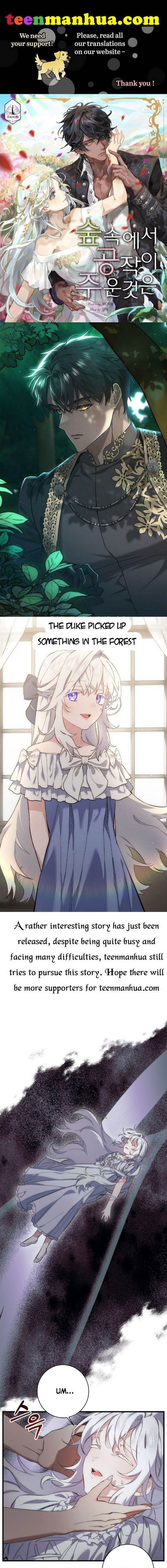 The duke picked up something in the forest Chapter 9 - Page 1