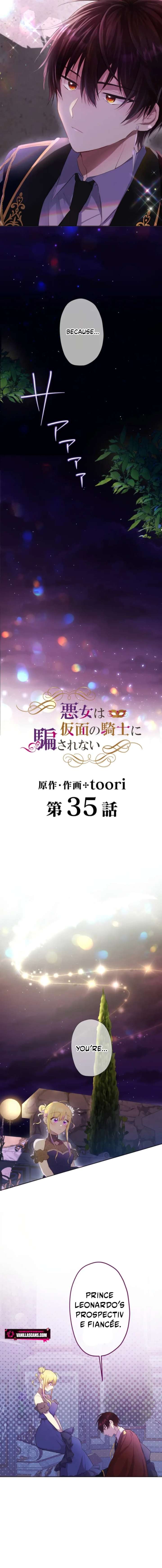 Masked Knight Will Never Deceive The Villainess Chapter 35 - Page 2