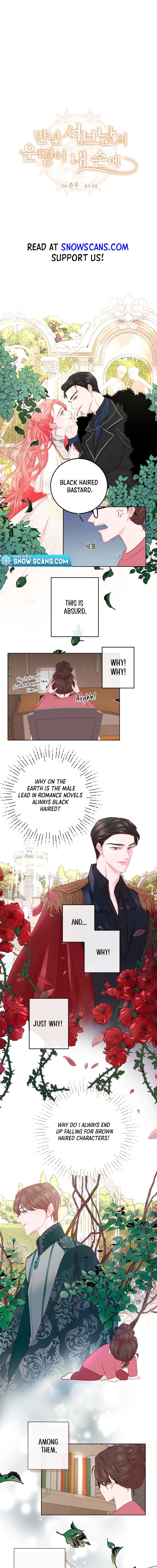 The Fate of the Perennial Sub Male Lead Is in My Hands Chapter 1 - Page 0